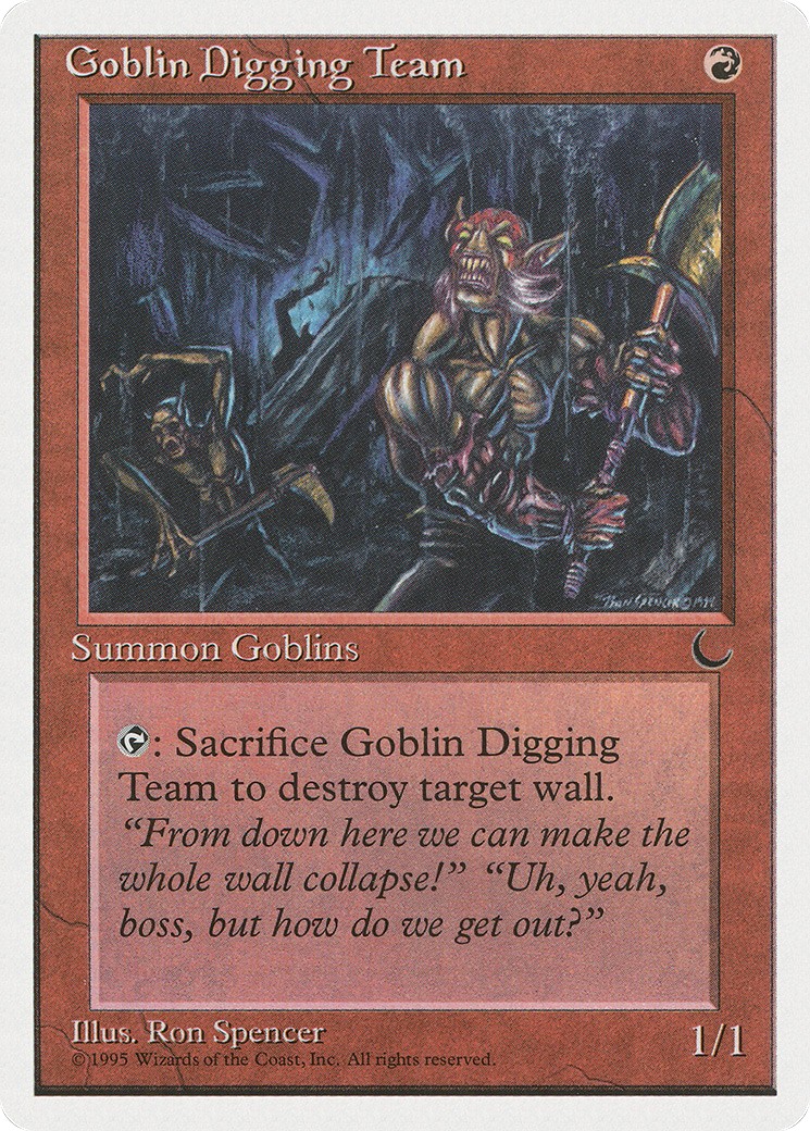 1995 Magic: The Gathering Chronicles 1995 Magic: The Gathering Chronicles #49 trading card
