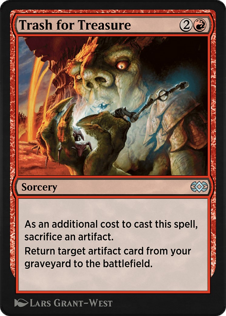 2021 Magic: The Gathering Historic Anthology 5 Trash for Treasure #14 trading card