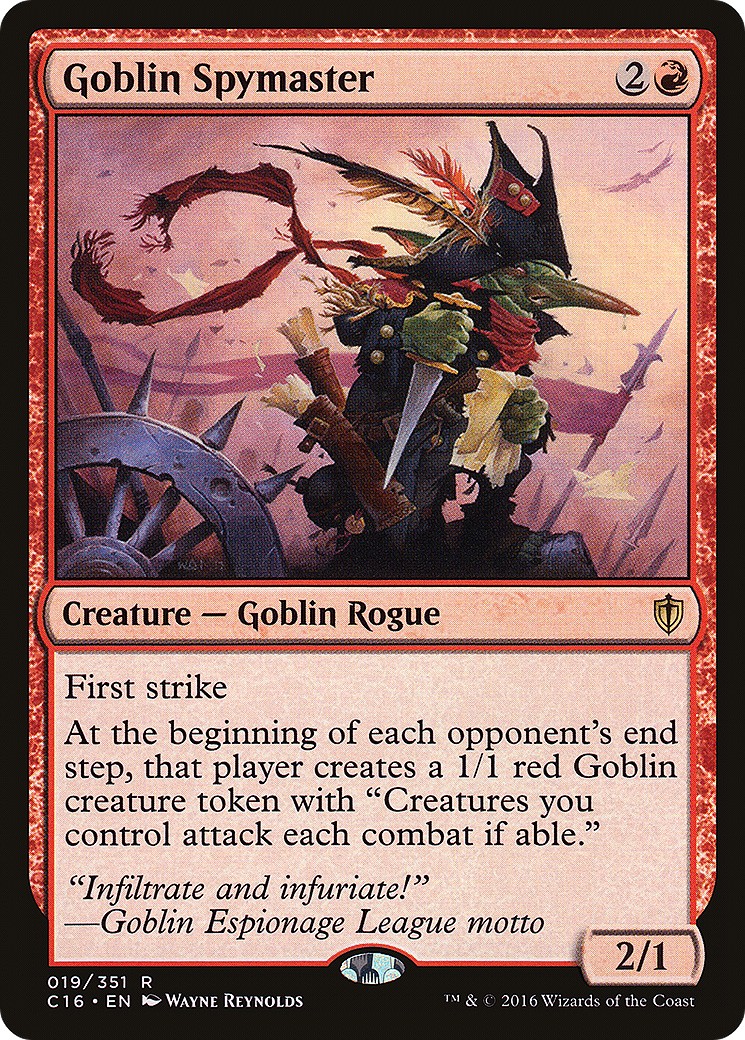 2016 Magic: The Gathering Commander 2016 Magic: The Gathering Commander #19 trading card