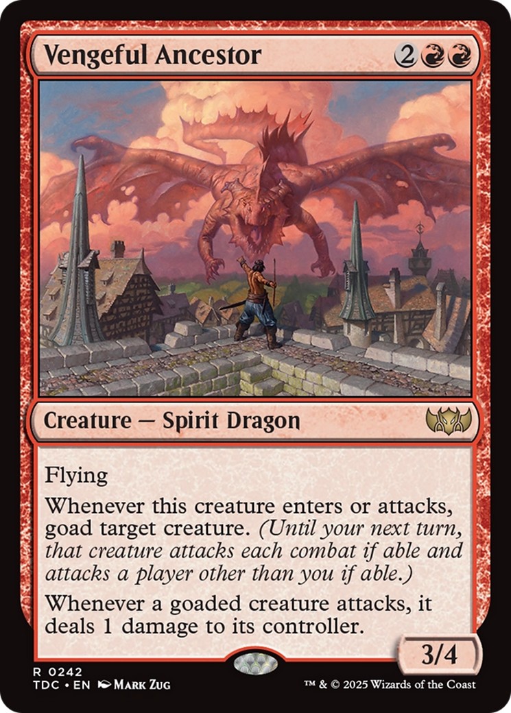 2025 Magic: The Gathering Tarkir: Dragonstorm 2025 Magic: The Gathering Tarkir: Dragonstorm #242 trading card