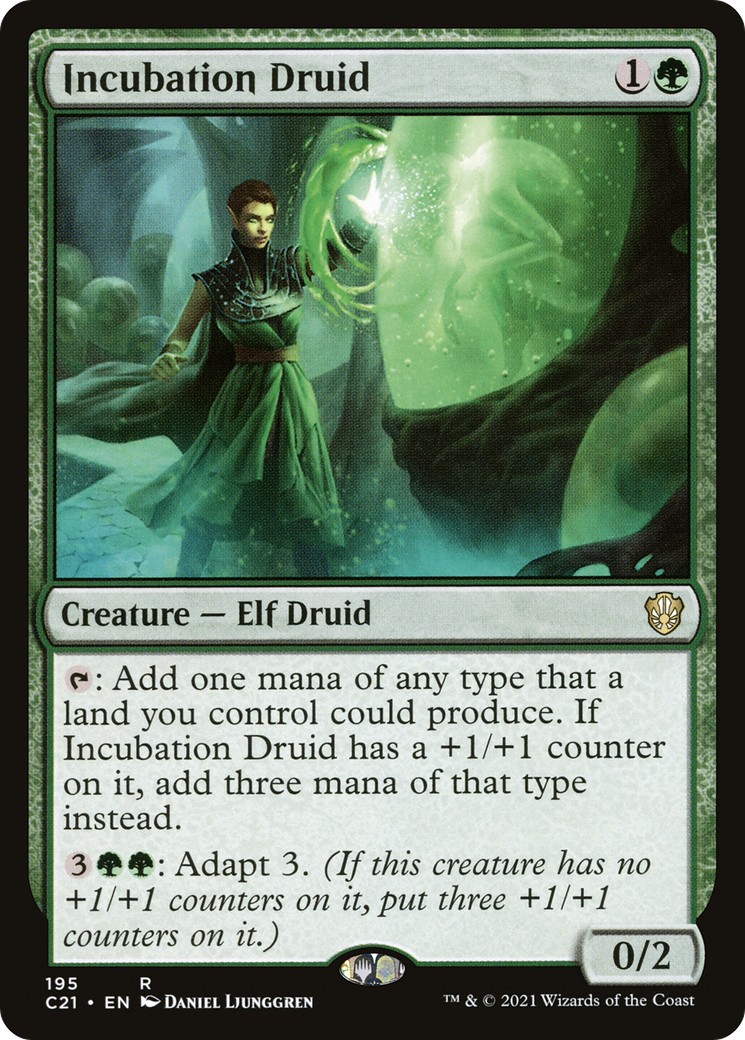 2021 Magic: The Gathering Commander 2021 Magic: The Gathering Commander #195 trading card