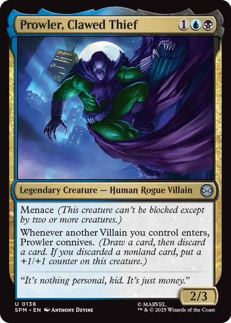 Prowler, Clawed Thief - Image 1