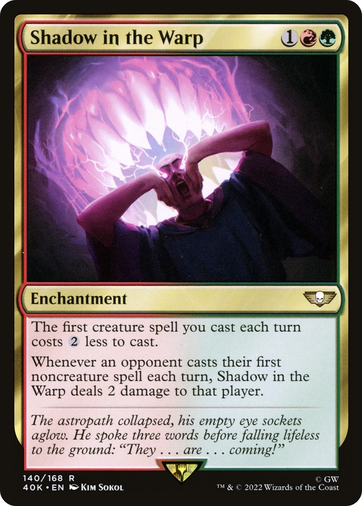 2022 Magic: The Gathering Warhammer 40,000 2022 Magic: The Gathering Warhammer 40,000 #140 trading card