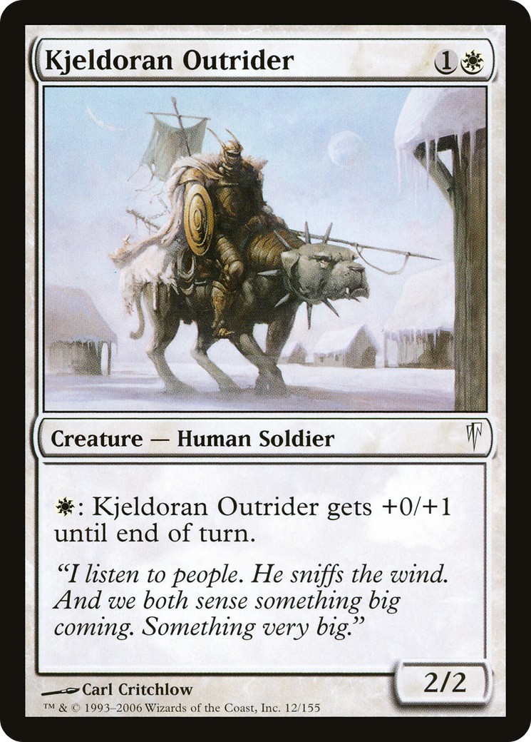 Kjeldoran Outrider - Image 1