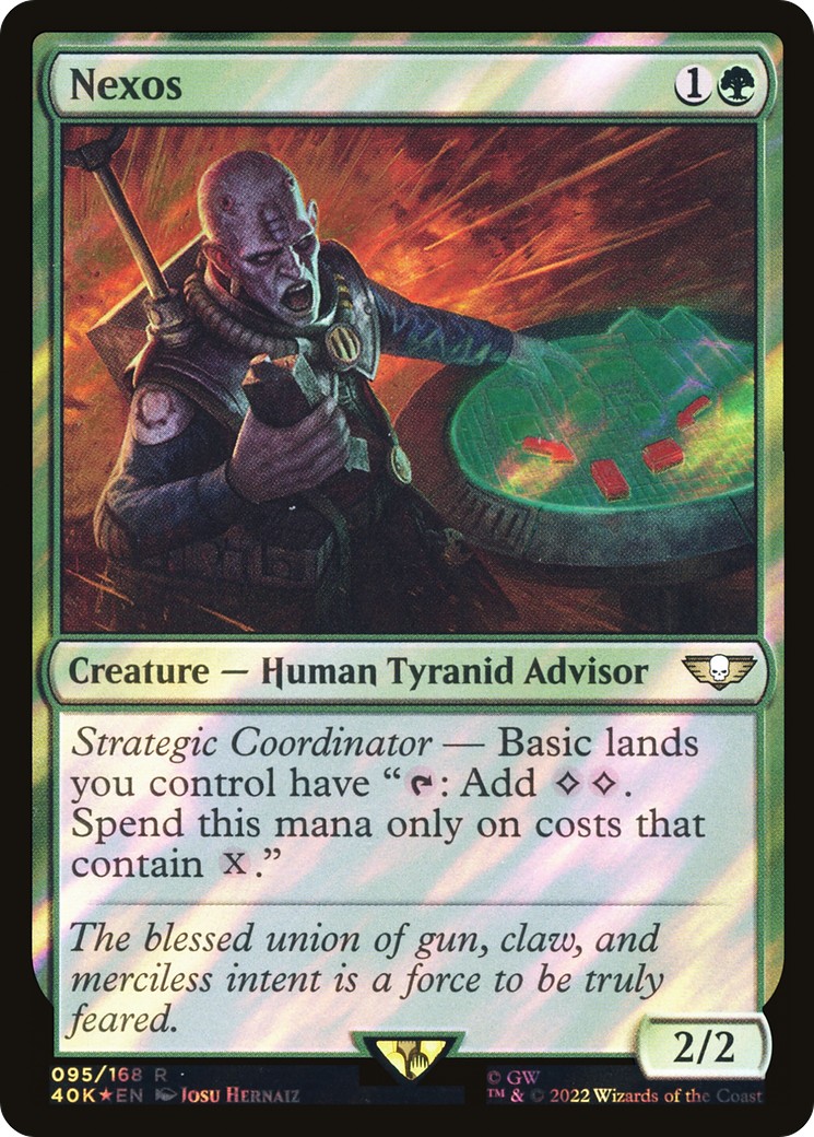 2022 Magic: The Gathering Warhammer 40,000 2022 Magic: The Gathering Warhammer 40,000 #95★ trading card