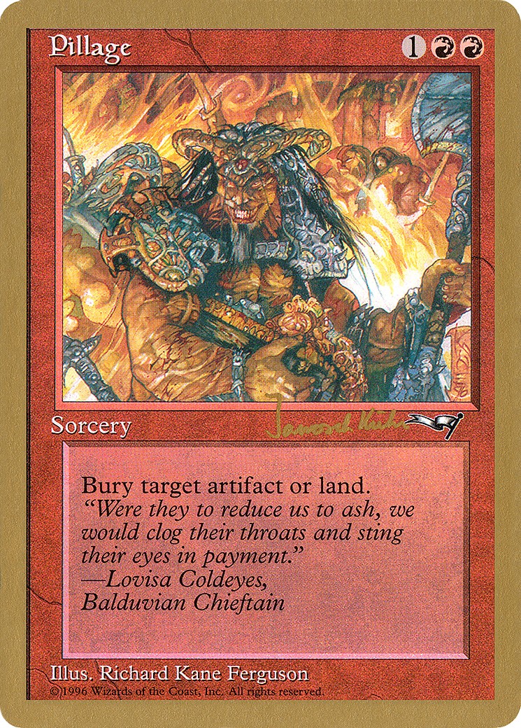 1997 Magic: The Gathering World Championship Decks 1997 Magic: The Gathering World Championship Decks #jk76 trading card