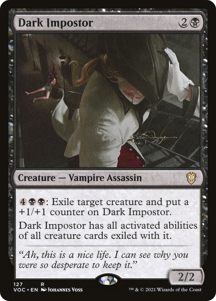 2021 Magic: The Gathering Crimson Vow 2021 Magic: The Gathering Crimson Vow #127 trading card
