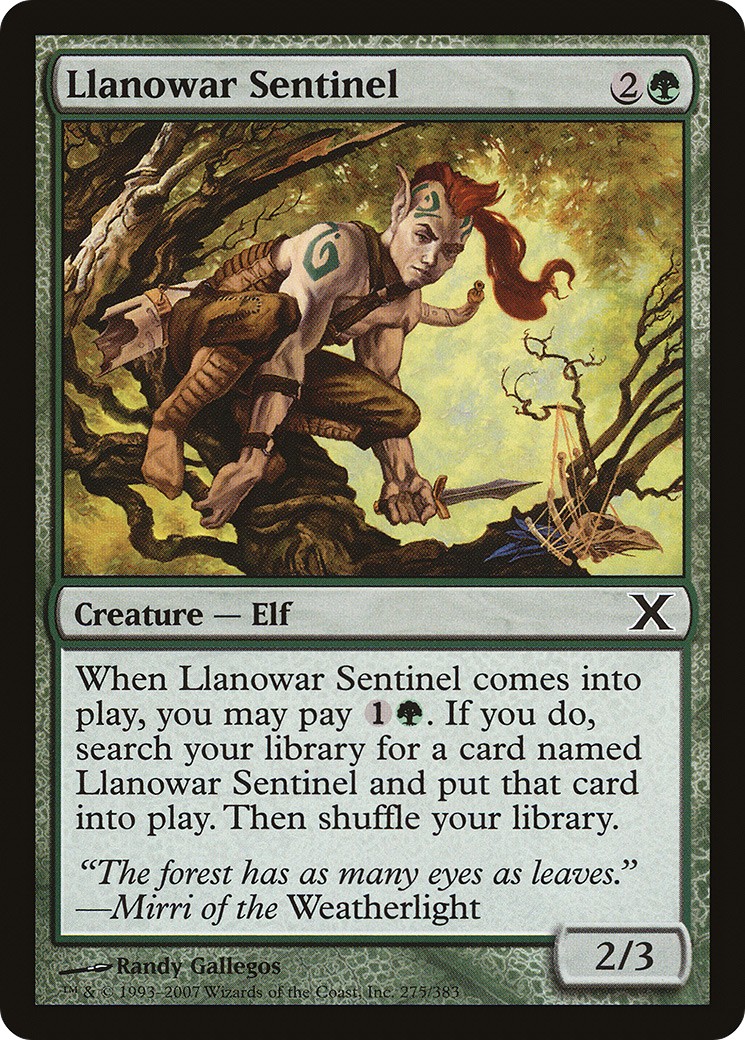 Llanowar Sentinel - Image 1