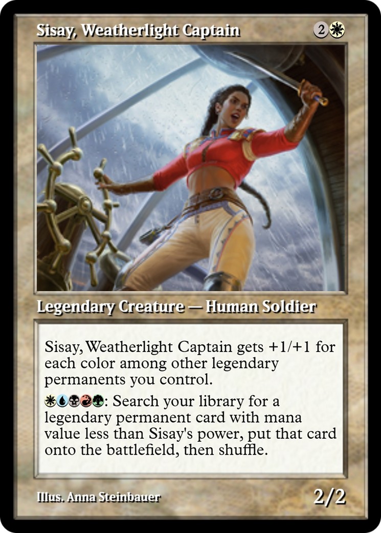 Sisay, Weatherlight Captain - Image 1