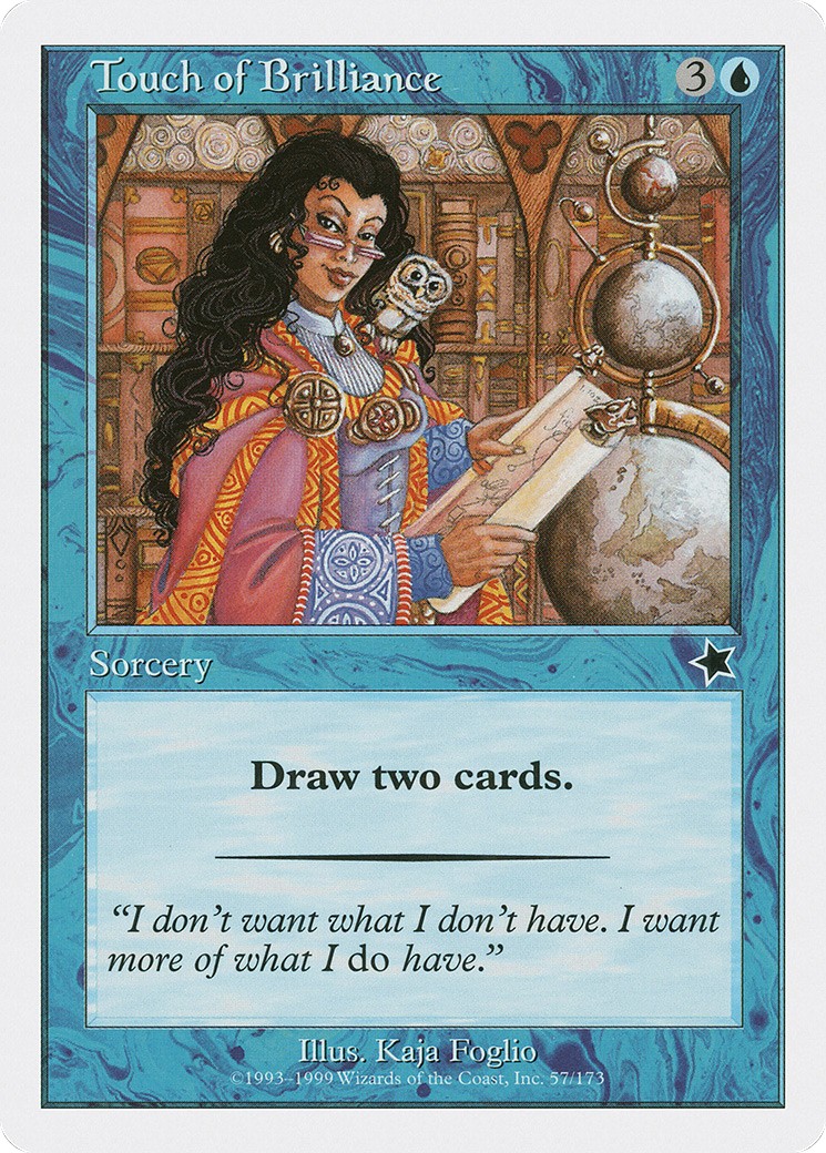 1999 Magic: The Gathering Starter 1999 Magic: The Gathering Starter #57 trading card