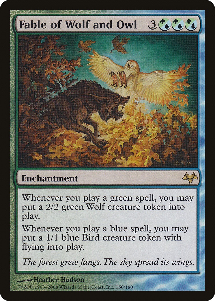 Fable of Wolf and Owl - Image 1