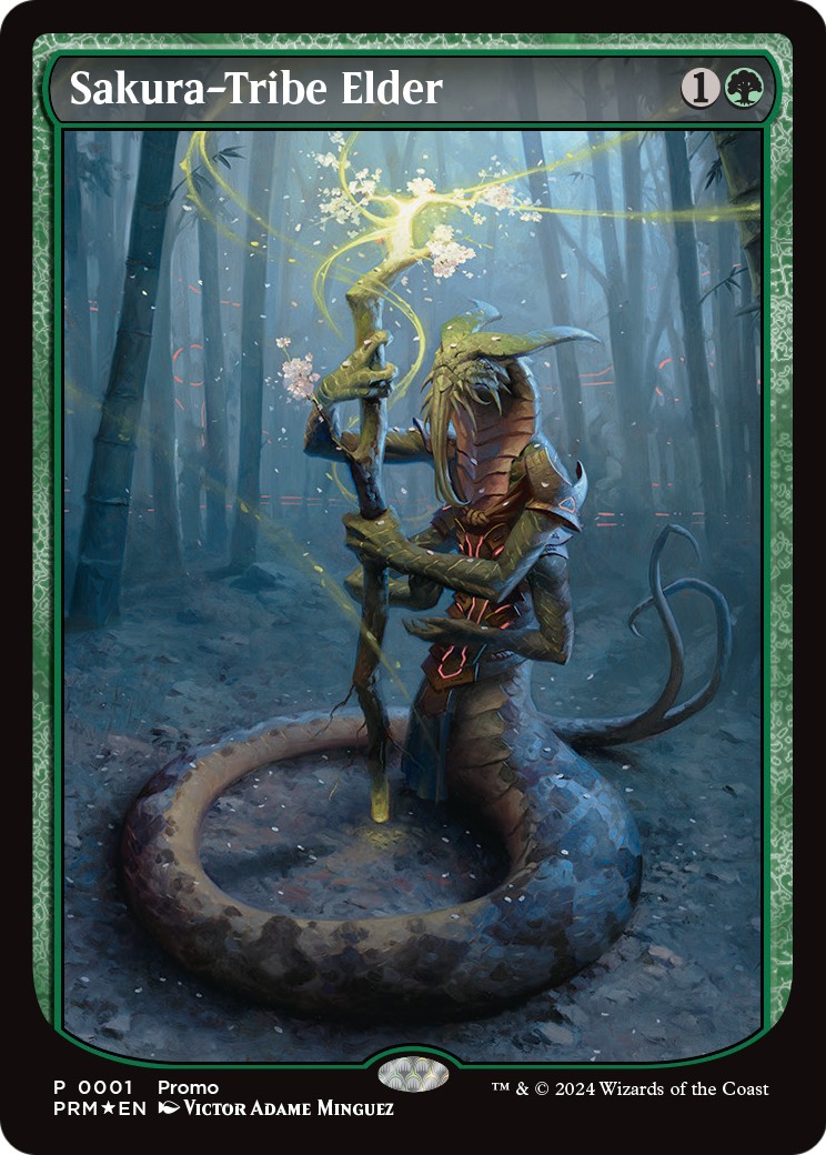 2024 Magic: The Gathering Love Your LGS Sakura-Tribe Elder #1 trading card