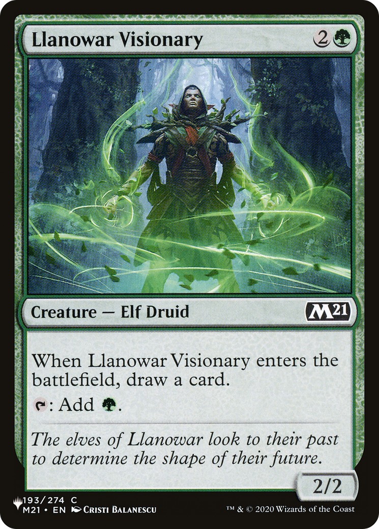 2024 Magic: The Gathering The List 2024 Magic: The Gathering The List #M21-193 trading card