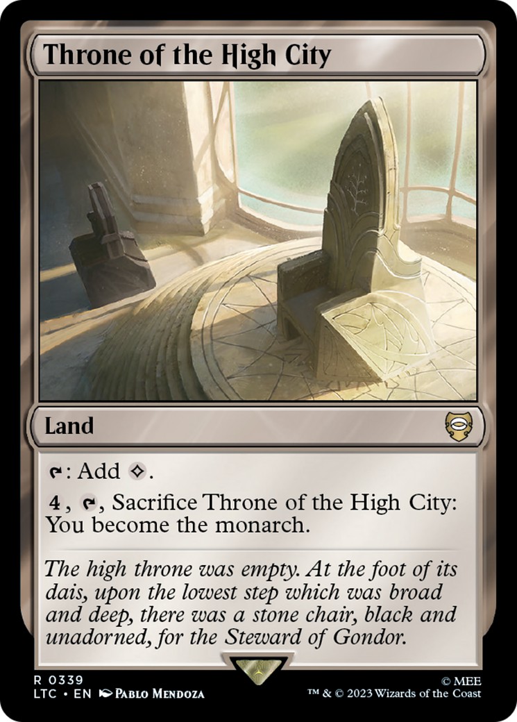 2023 Magic: The Gathering Tales of Middle-earth 2023 Magic: The Gathering Tales of Middle-earth #339 trading card