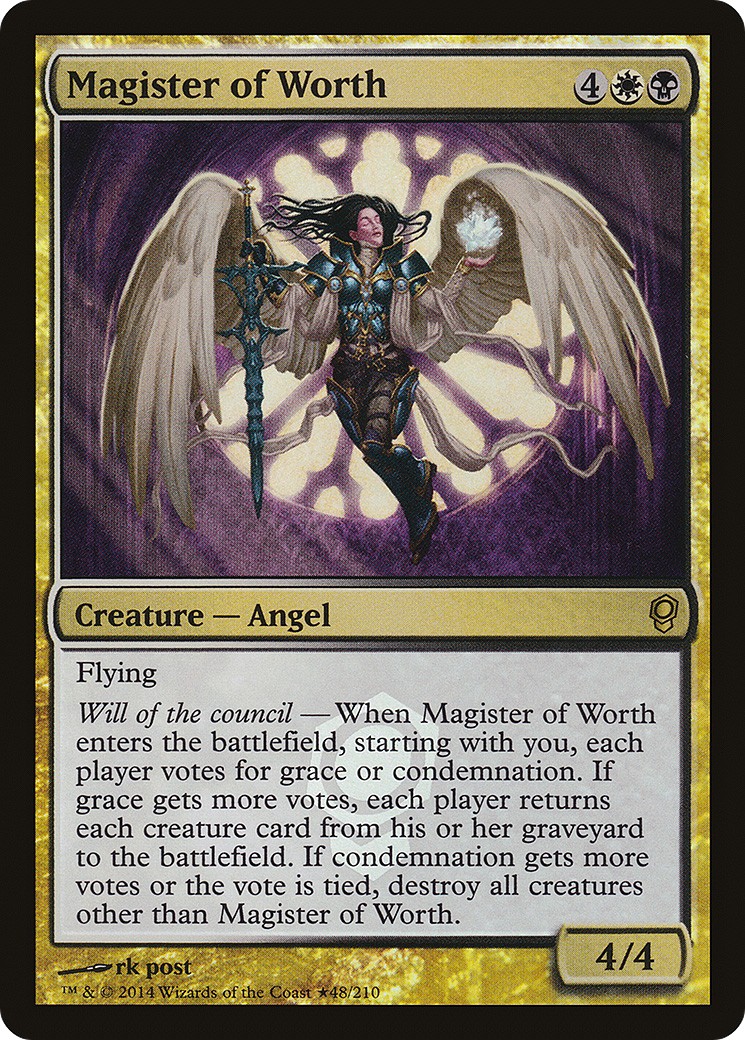 2014 Magic: The Gathering Conspiracy Promos 2014 Magic: The Gathering Conspiracy Promos #48★ trading card