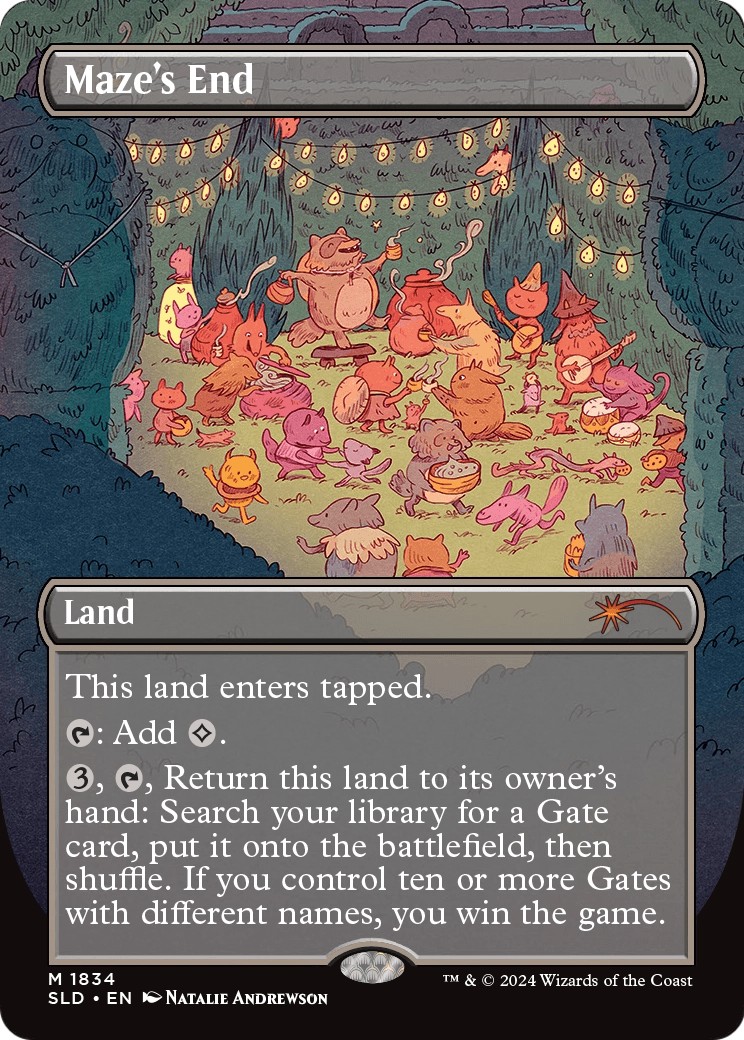 2024 Magic: The Gathering Secret Lair Drop 2024 Magic: The Gathering Secret Lair Drop #1834 trading card
