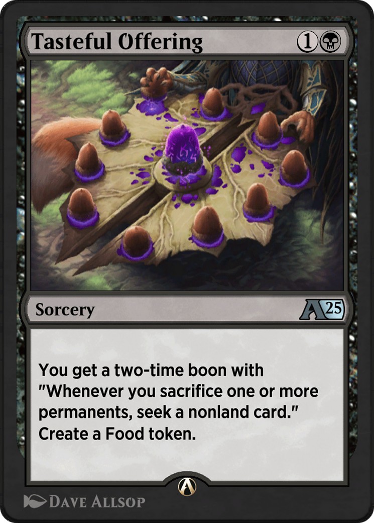 2024 Magic: The Gathering Alchemy: Bloomburrow Tasteful Offering #12 trading card