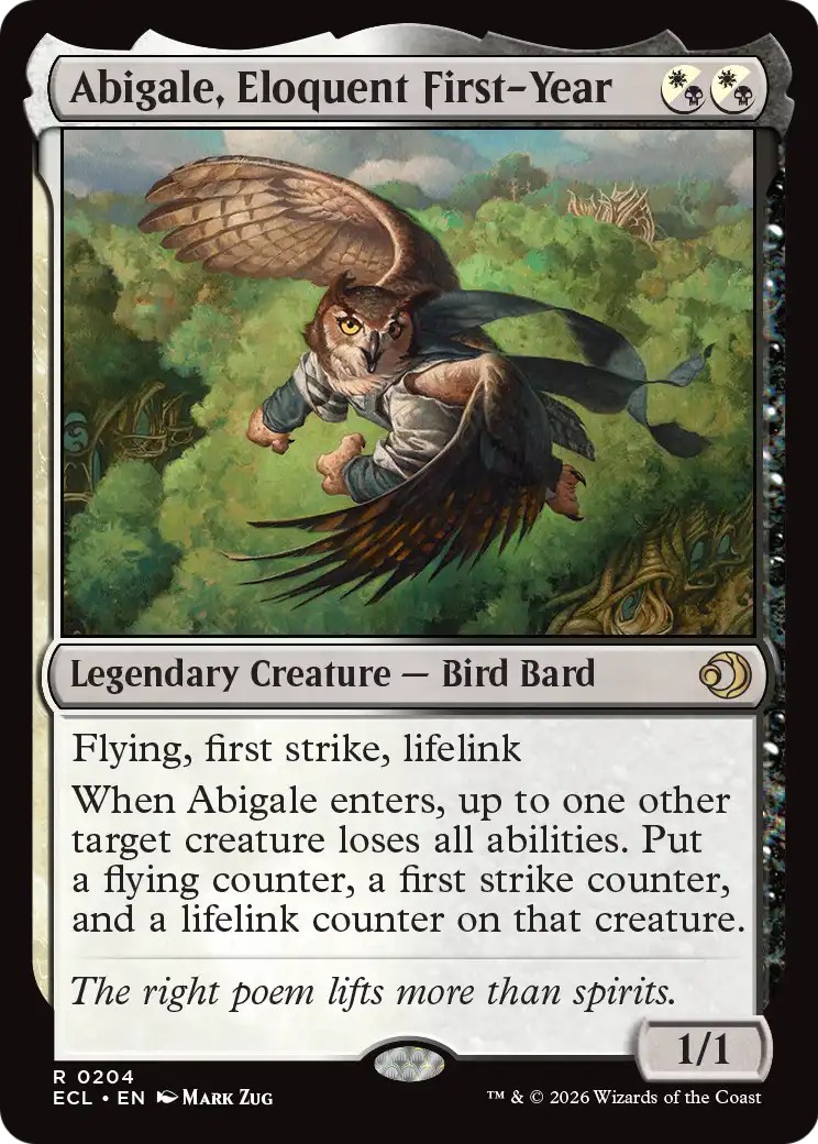 2026 Magic: The Gathering Lorwyn Eclipsed 2026 Magic: The Gathering Lorwyn Eclipsed #204 trading card
