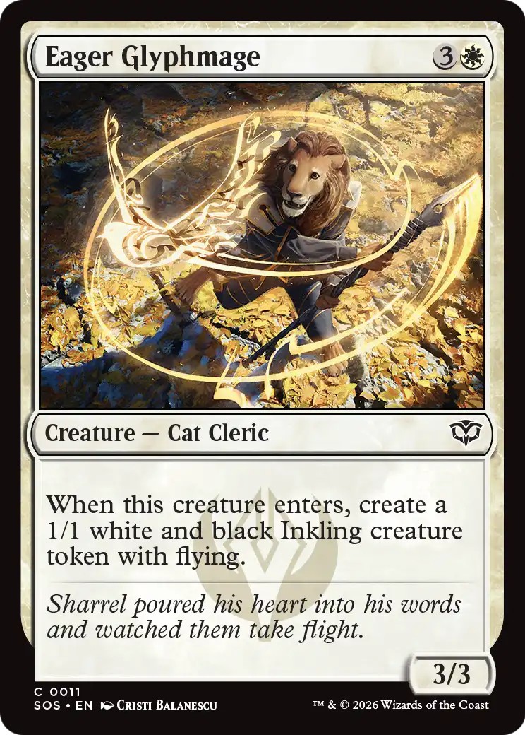 2026 Magic: The Gathering Secrets of Strixhaven 2026 Magic: The Gathering Secrets of Strixhaven #11 trading card