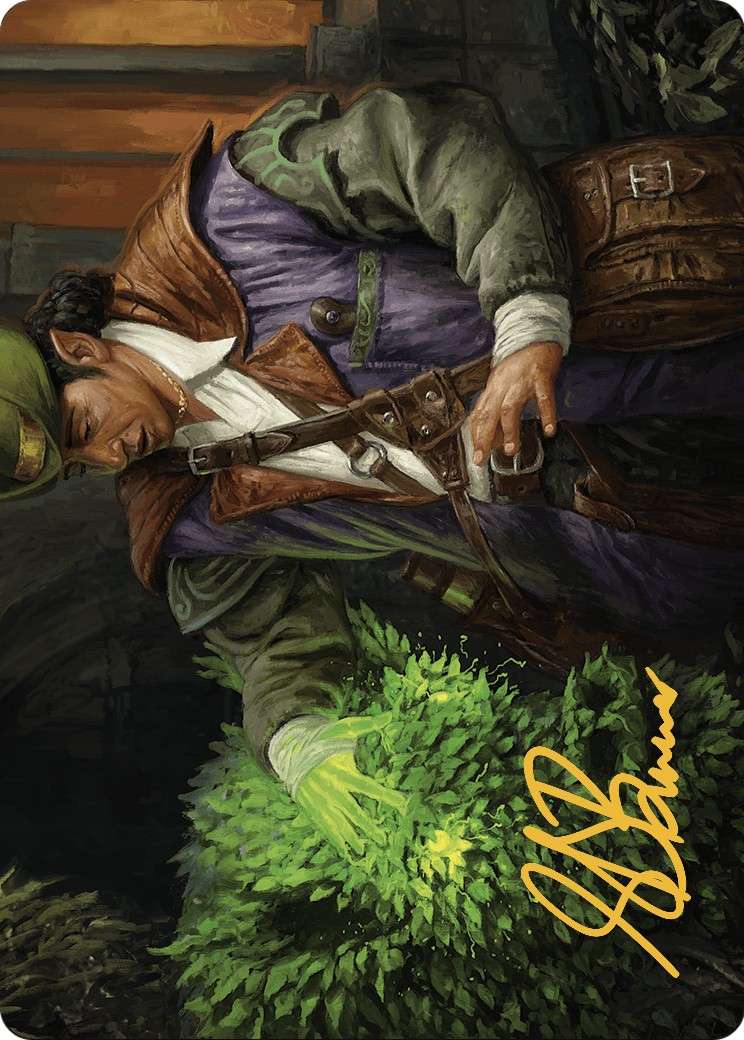 2024 Magic: The Gathering Murders at Karlov Manor Art Series Hedge Whisperer // Hedge Whisperer #14 trading card