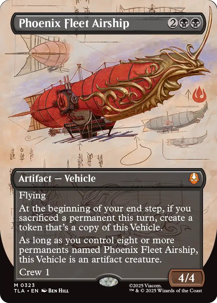 2025 Magic: The Gathering Avatar: The Last Airbender 2025 Magic: The Gathering Avatar: The Last Airbender #323 trading card