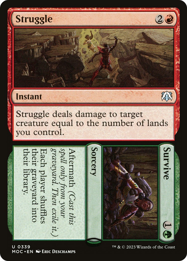 2023 Magic: The Gathering March of the Machine 2023 Magic: The Gathering March of the Machine #339 trading card
