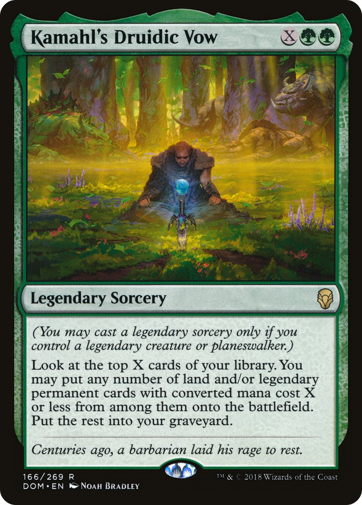 Kamahl's Druidic Vow - Image 1