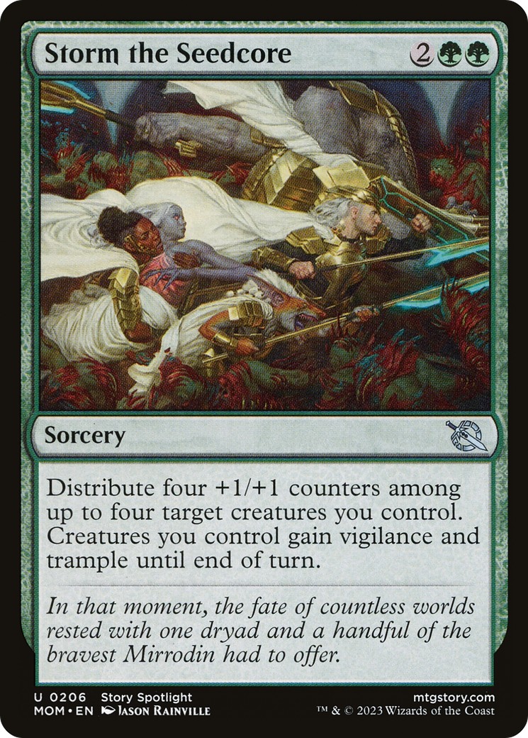 2023 Magic: The Gathering March of the Machine 2023 Magic: The Gathering March of the Machine #206 trading card