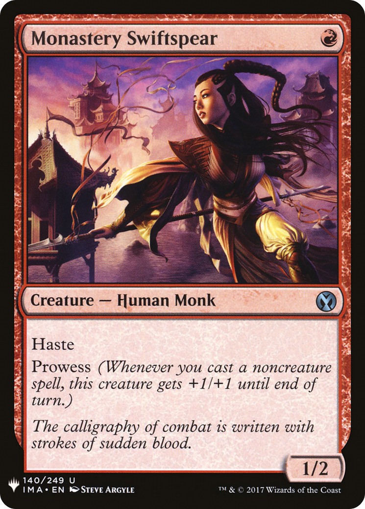 2019 Magic: The Gathering The List 2019 Magic: The Gathering The List #IMA-140 trading card