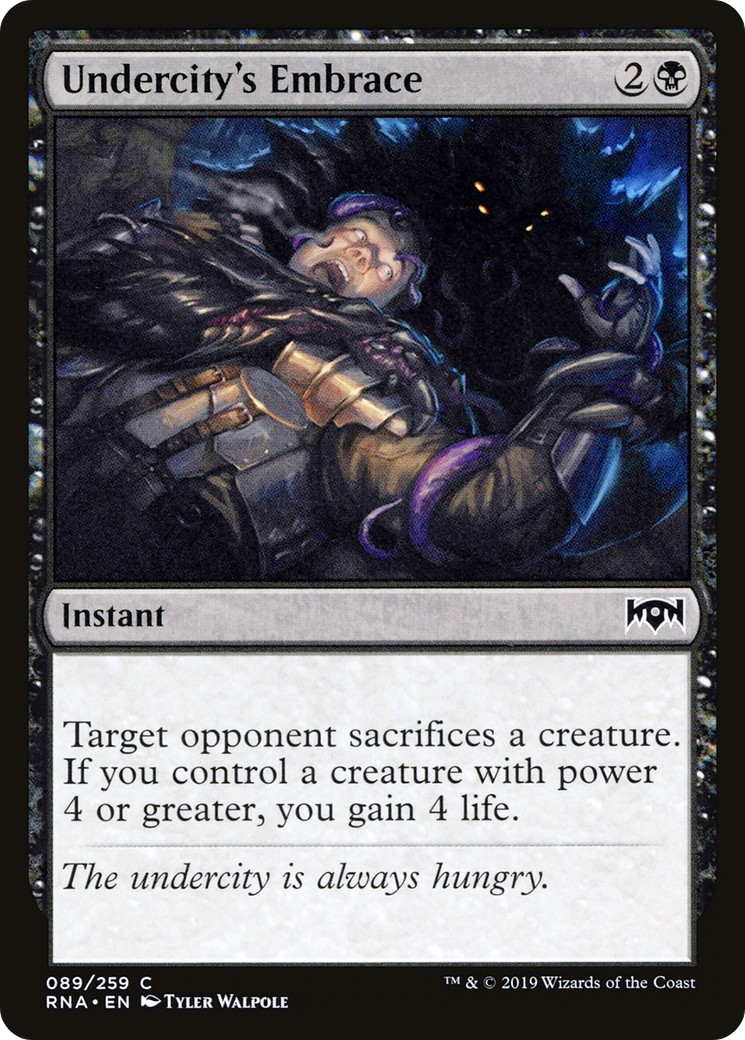 2019 Magic: The Gathering Ravnica Allegiance 2019 Magic: The Gathering Ravnica Allegiance #89 trading card