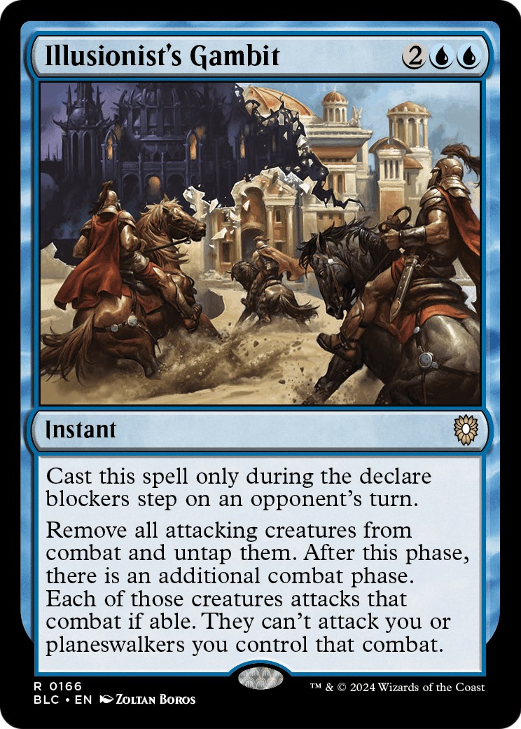 2024 Magic: The Gathering Bloomburrow 2024 Magic: The Gathering Bloomburrow #166 trading card