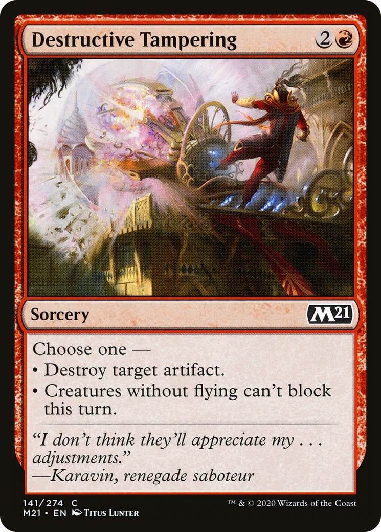 Destructive Tampering - Image 1
