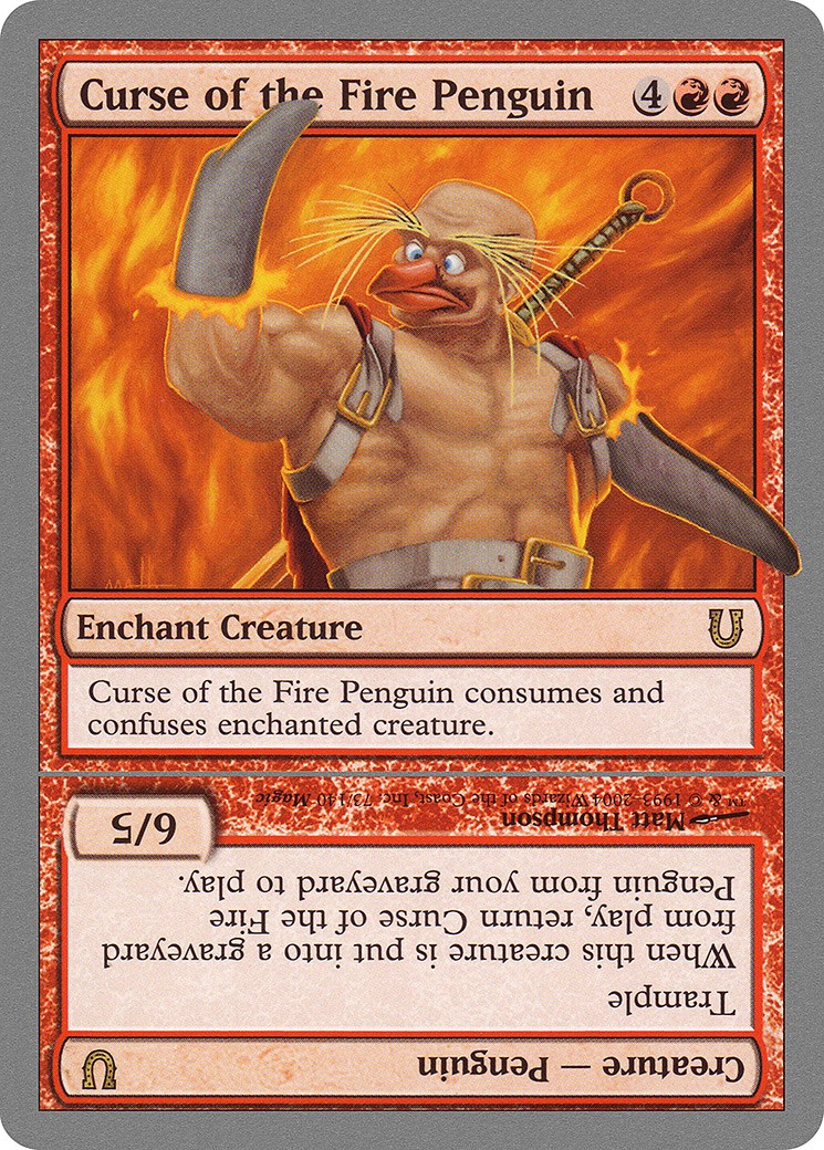 Curse of the Fire Penguin // Curse of the Fire Penguin Creature - Image 1