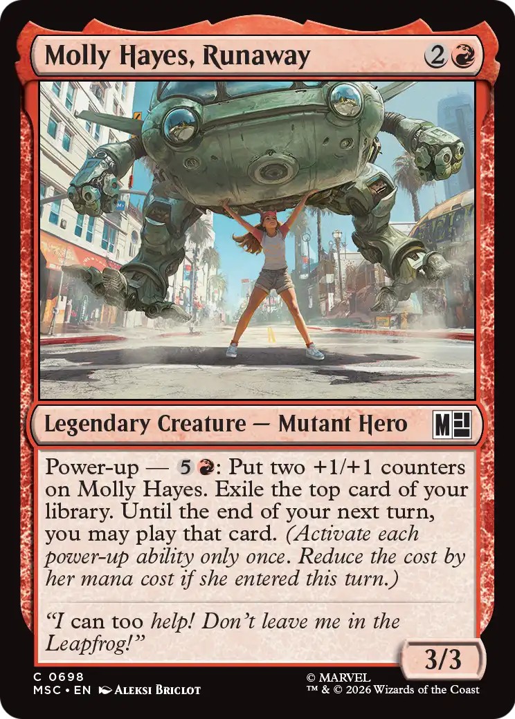 Molly Hayes, Runaway - Image 1