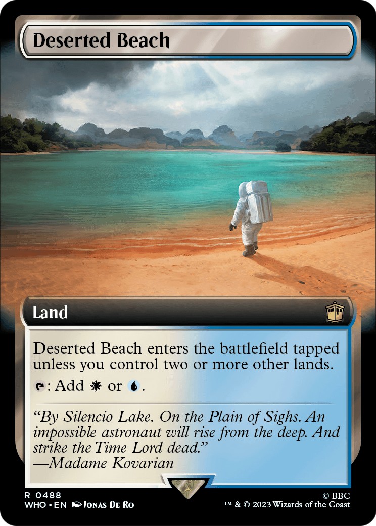 2023 Magic: The Gathering Doctor Who 2023 Magic: The Gathering Doctor Who #488 trading card