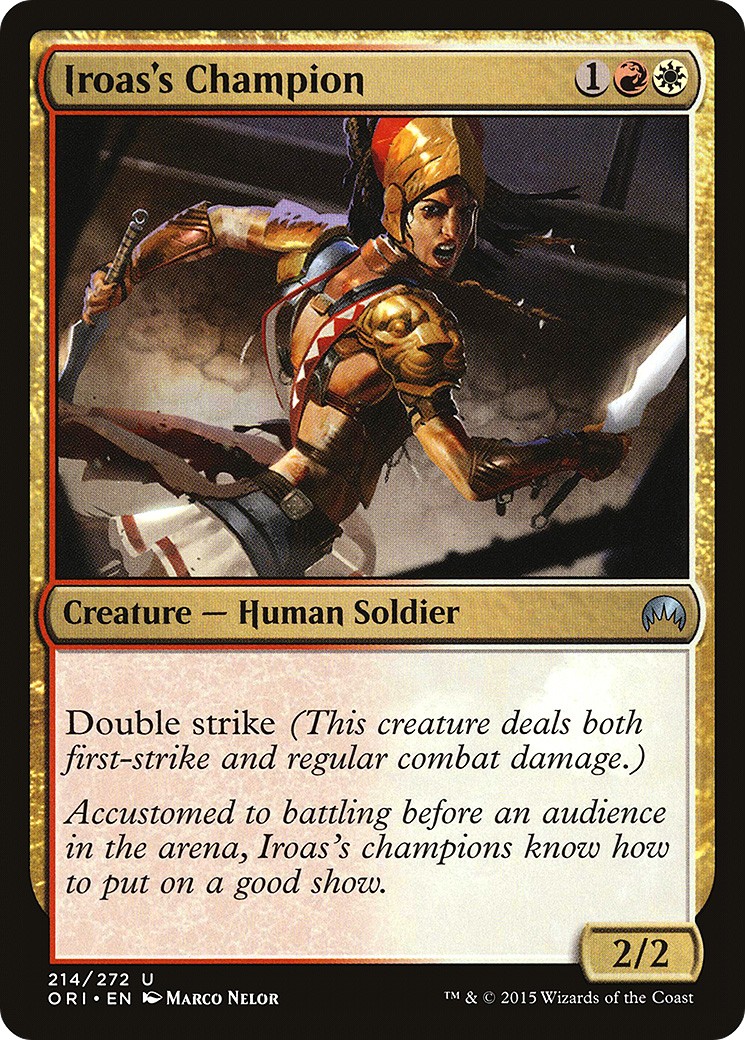 2015 Magic: The Gathering Magic Origins 2015 Magic: The Gathering Magic Origins #214 trading card