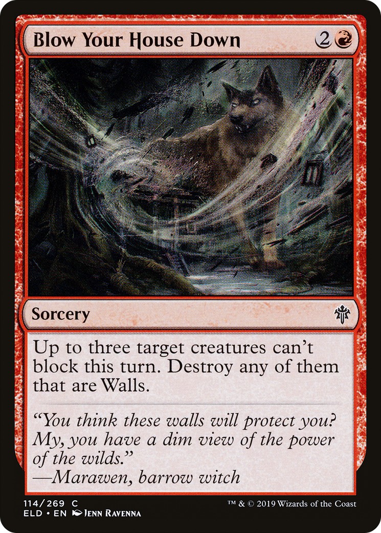 2019 Magic: The Gathering Throne of Eldraine 2019 Magic: The Gathering Throne of Eldraine #114 trading card