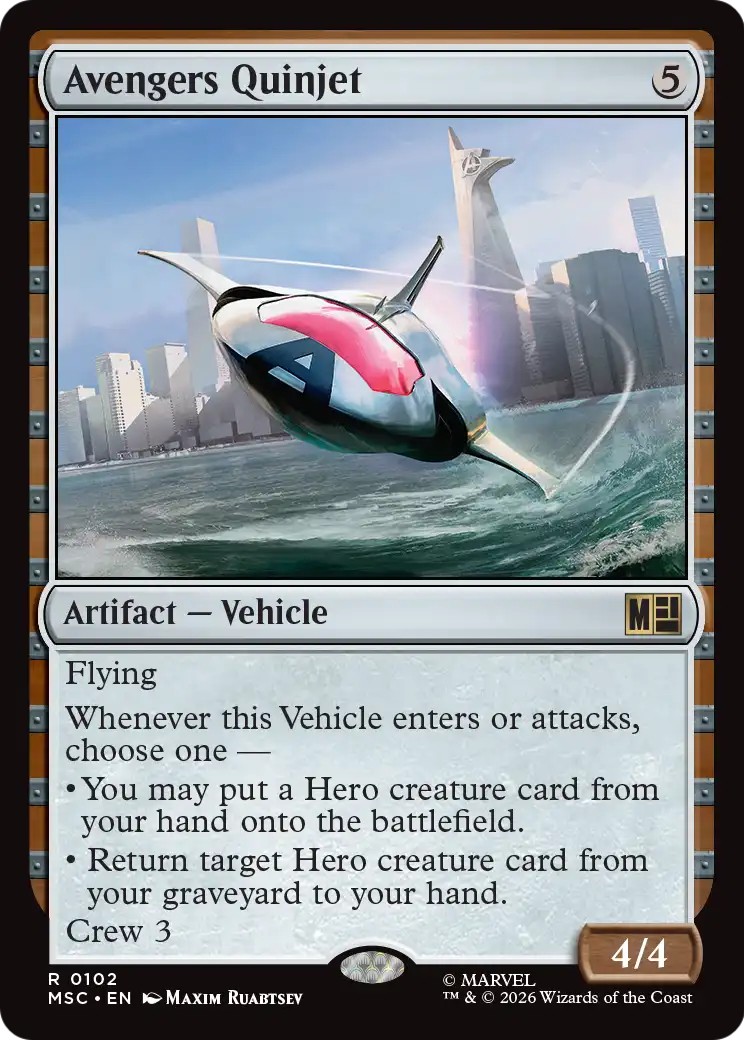 2026 Magic: The Gathering Marvel Super Heroes 2026 Magic: The Gathering Marvel Super Heroes #102 trading card
