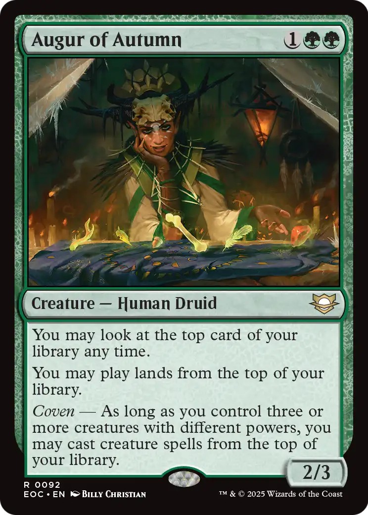2025 Magic: The Gathering Edge of Eternities 2025 Magic: The Gathering Edge of Eternities #92 trading card