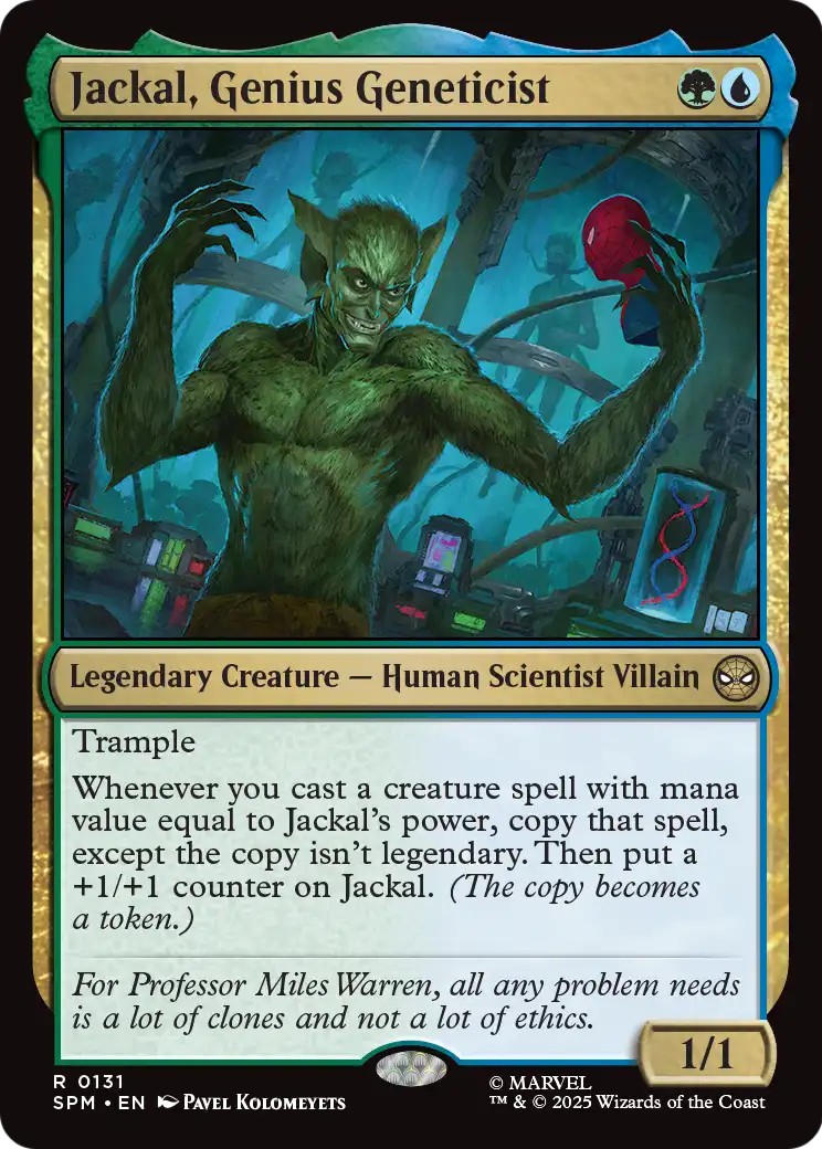 Jackal, Genius Geneticist - Image 1