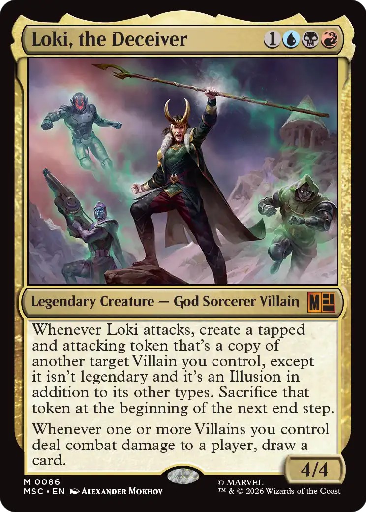 2026 Magic: The Gathering Marvel Super Heroes 2026 Magic: The Gathering Marvel Super Heroes #86 trading card
