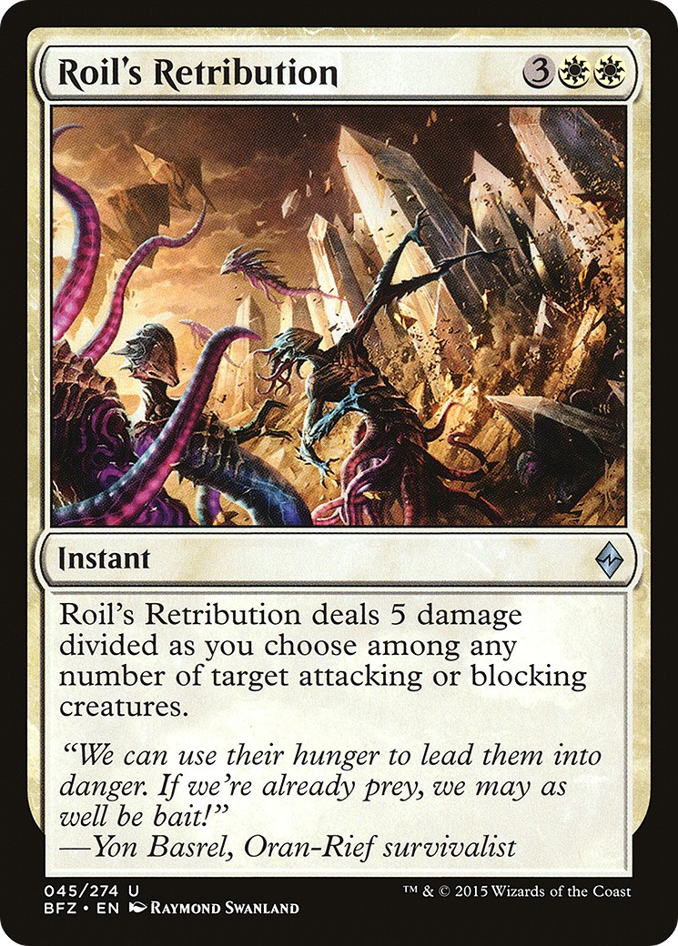 2015 Magic: The Gathering Battle for Zendikar 2015 Magic: The Gathering Battle for Zendikar #45 trading card