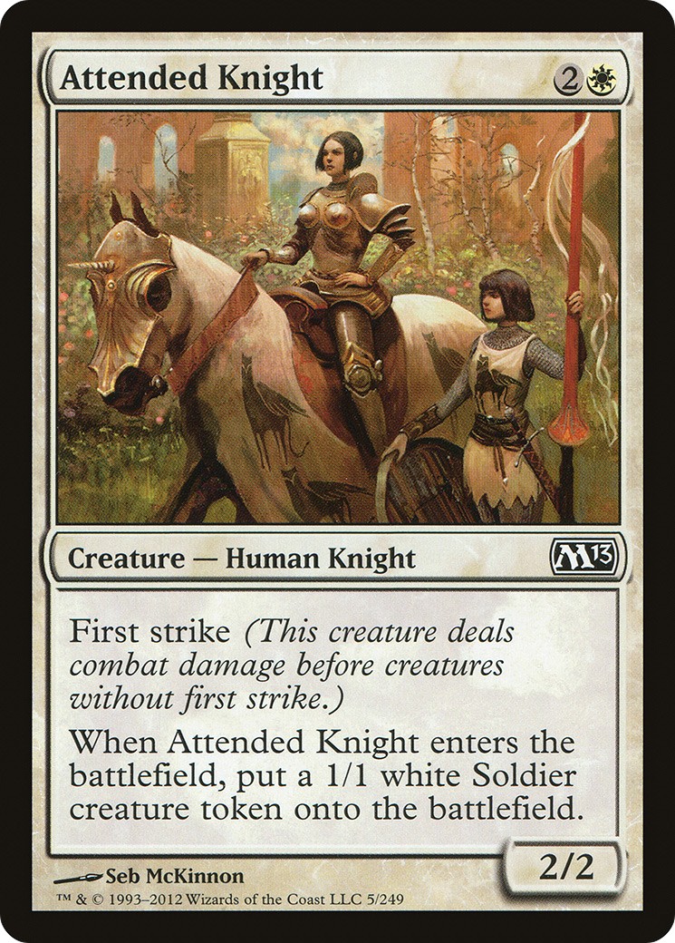 Attended Knight - Image 1