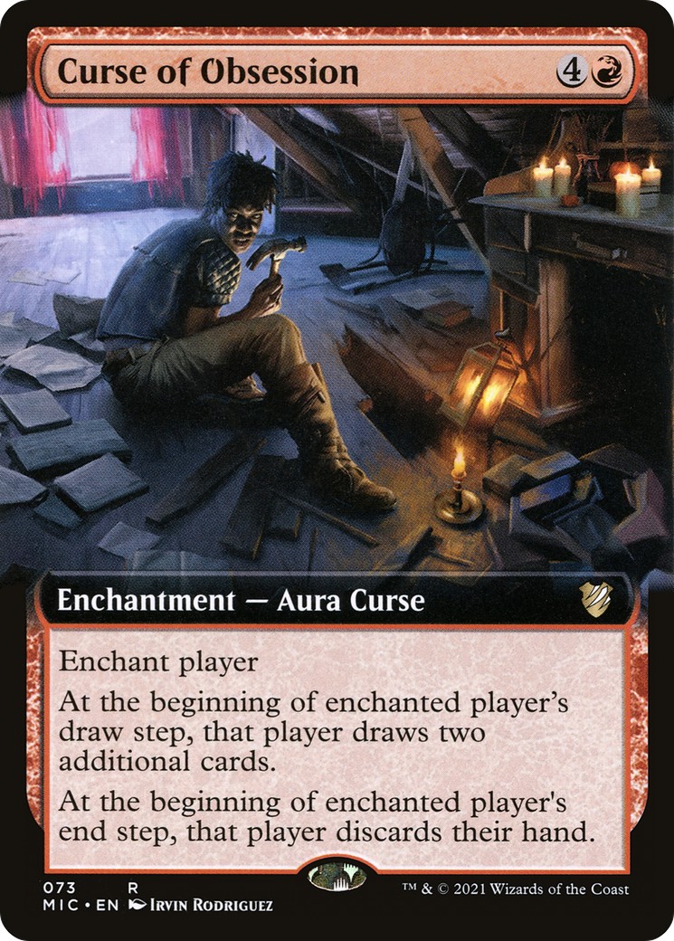 2021 Magic: The Gathering Midnight Hunt 2021 Magic: The Gathering Midnight Hunt #73 trading card