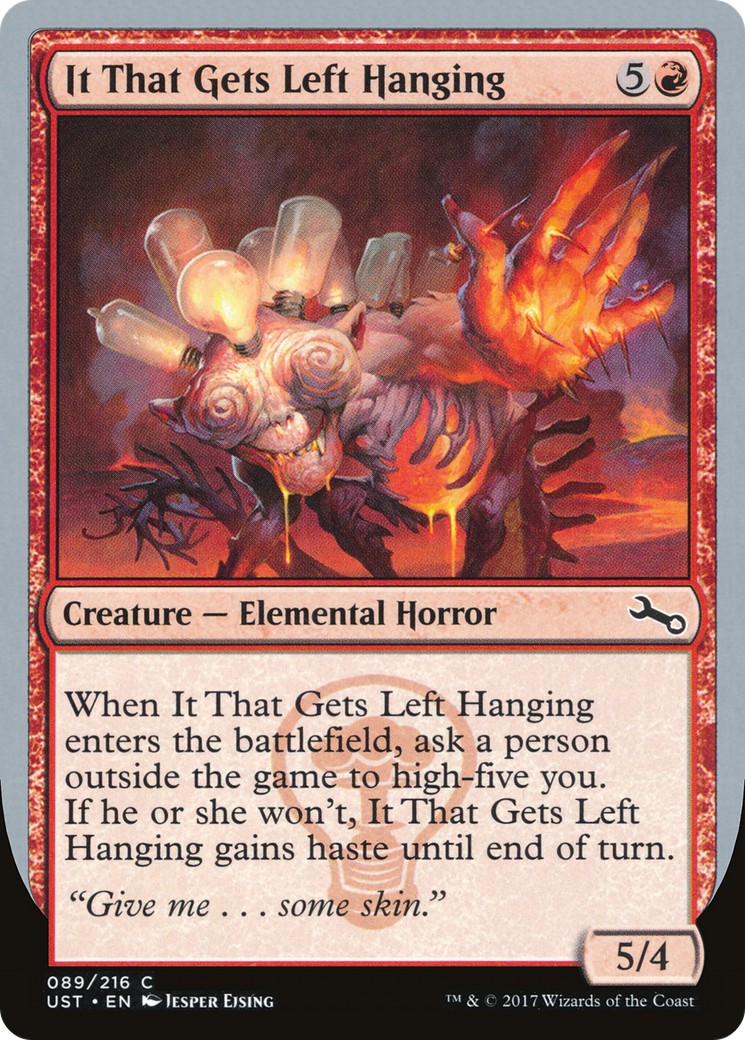 2017 Magic: The Gathering Unstable 2017 Magic: The Gathering Unstable #89 trading card