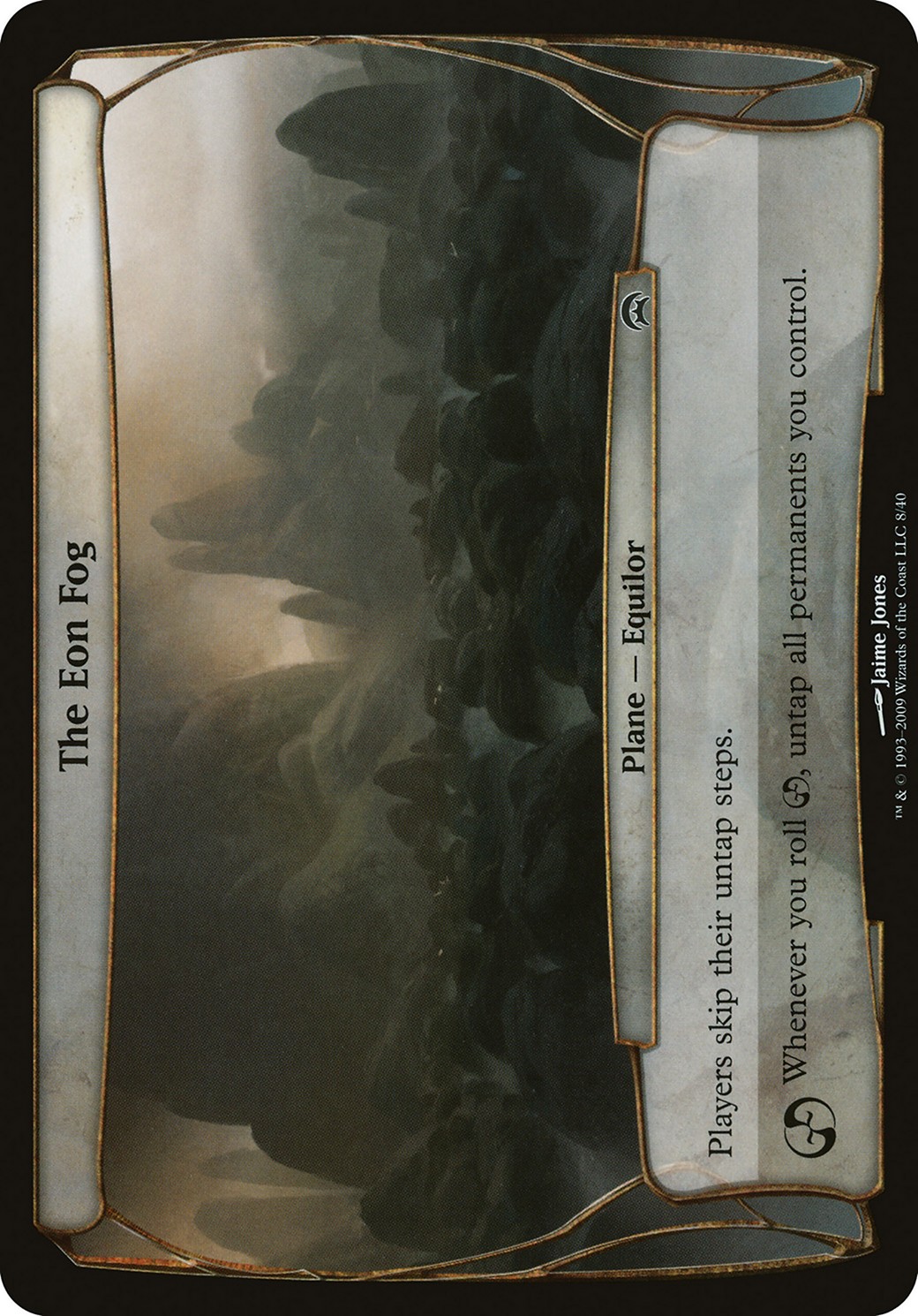 2009 Magic: The Gathering Planechase Planes 2009 Magic: The Gathering Planechase Planes #8 trading card