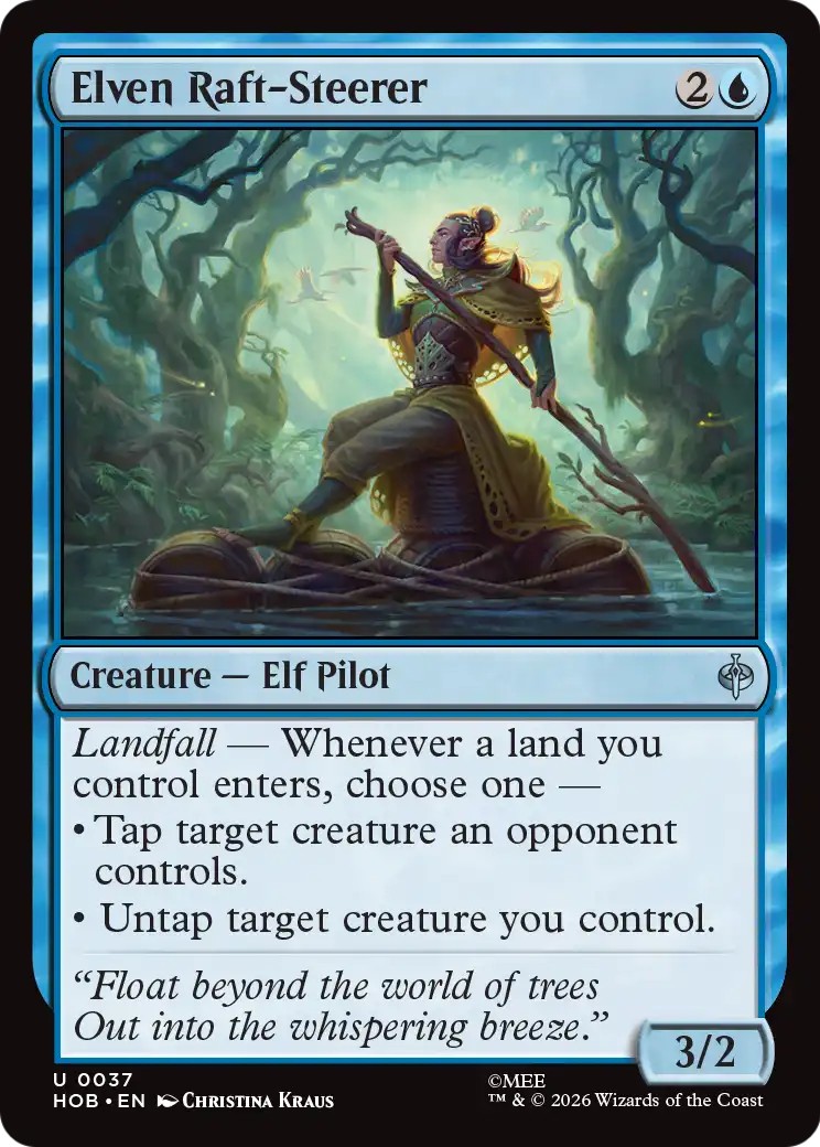 Elven Raft-Steerer - Image 1
