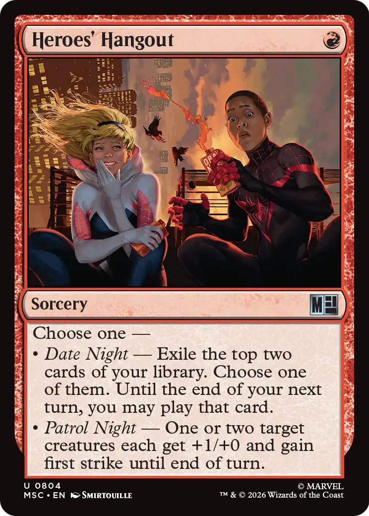 2026 Magic: The Gathering Marvel Super Heroes 2026 Magic: The Gathering Marvel Super Heroes #804 trading card