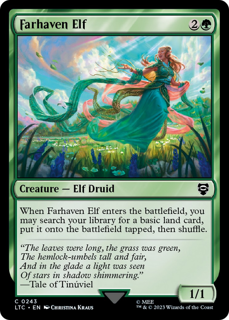 2023 Magic: The Gathering Tales of Middle-earth 2023 Magic: The Gathering Tales of Middle-earth #243 trading card