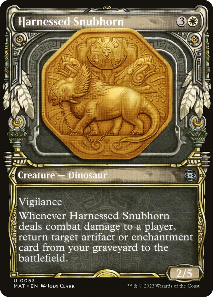 Harnessed Snubhorn - Image 1